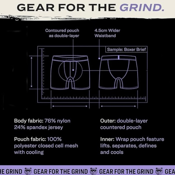 Pair of Thieves Hustle Men Boxer Briefs, 2-pack, Floral/Alien S - Picture 4 of 9